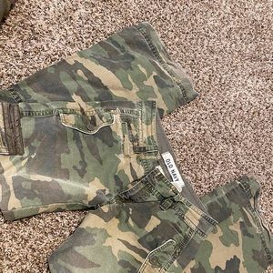 Camo cargo pants